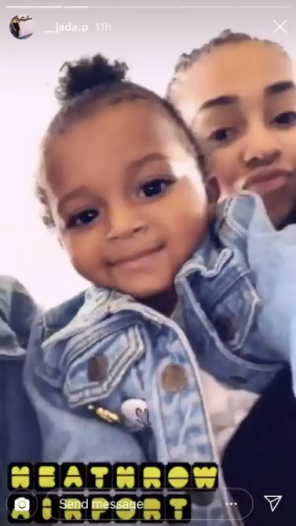  Wizkid’s Third Baby Mama, Jada Pollock Shares New Pictures Of Their Son, Zion 